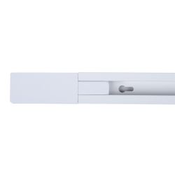 UBX-Q122 GS2 WHITE 100 SET01 Шинопровод осветительный. тип G. в наборе с заглушкой и вводом питания. Однофазный. Белый. Длина 1м. ТМ Volpe.