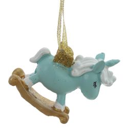 GAEM Фигурка декоративная подвесная "Лошадка", L6 W2 H5 см, 3в.