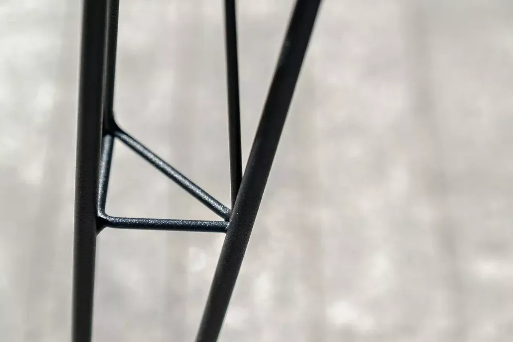 "Руссо" обеденный стол из HPL 150х80см, цвет "черный мрамор"