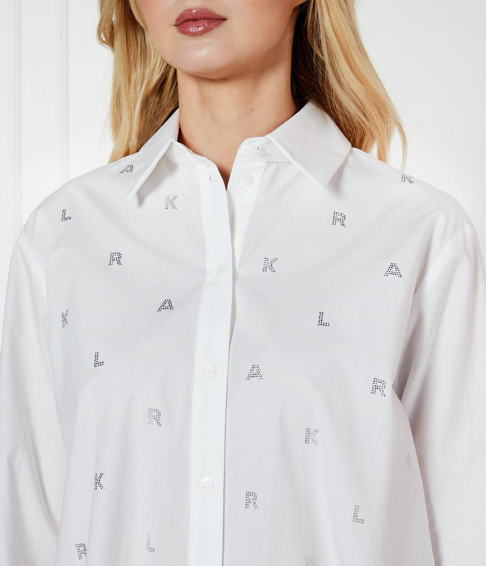 Платье Karl Lagerfeld - белый(A1W11018)