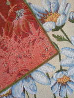 Гобеленовая столешница Ромашки 40х89