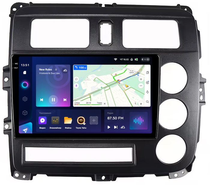 Магнитола для Sollers Argo 2022-2024+ - Teyes CC3-2K QLed на Android 10, Быстрая, 4G SIM-слот, CarPlay