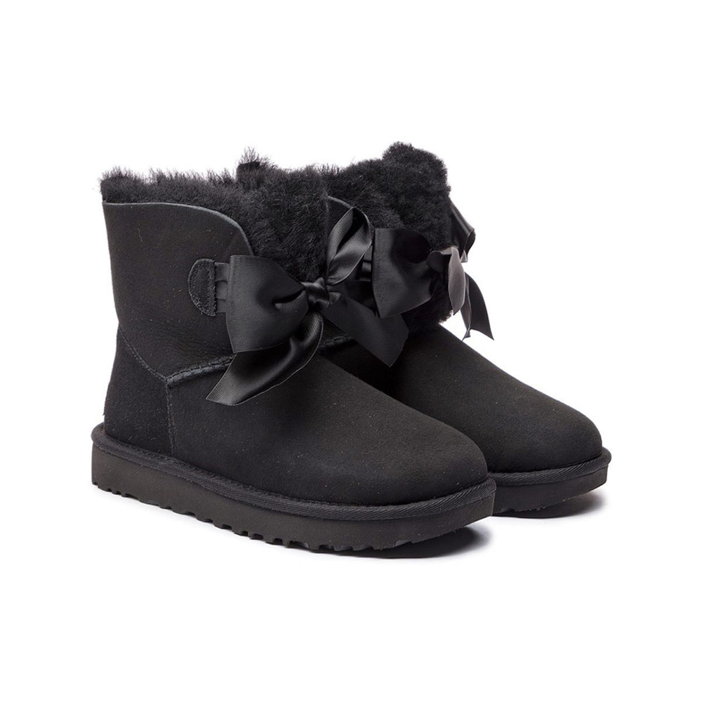 Сапоги UGG Gita Bow Mini, 1098360-BLK