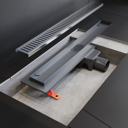 Душевой трап (лоток) EWRIKA 8600560 60 см, с сифоном