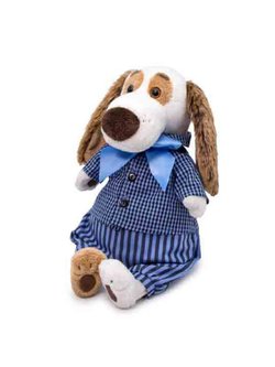 Мягкая игрушка Бартоломей в рубашке и штанах 27 см, в коробке
