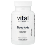 Vital Nutrients, средство для сна, 60 растительных капсул