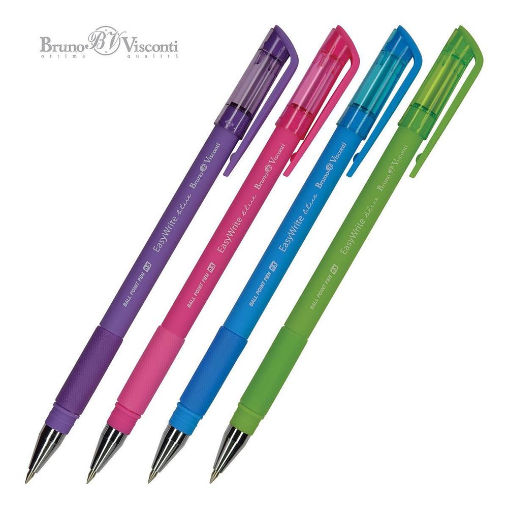 Ручка шариковая 0.5 мм, синяя &quot;ЕasyWrite &quot;Special&quot; (BrunoVisconti)