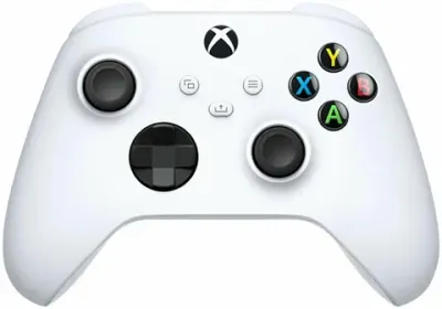 Беспроводной контроллер Microsoft Xbox Robot White (model 1914) для Xbox One X, S, PC, смарфоны, TV