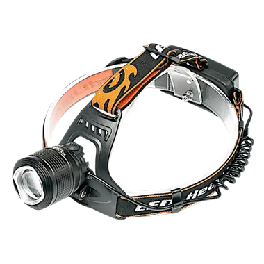 Фонарь Налобный YM-BL2199RW / HT-193-3 Линза большая + красн.свет 4 режим. 2х18650 USB-C