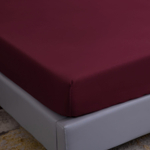 Комплект постельного белья Однотонный Сатин на резинке CSR022