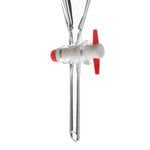 Воронка делительная грушевидная, 2000 мл, шлиф 29/32, стеклянный кран