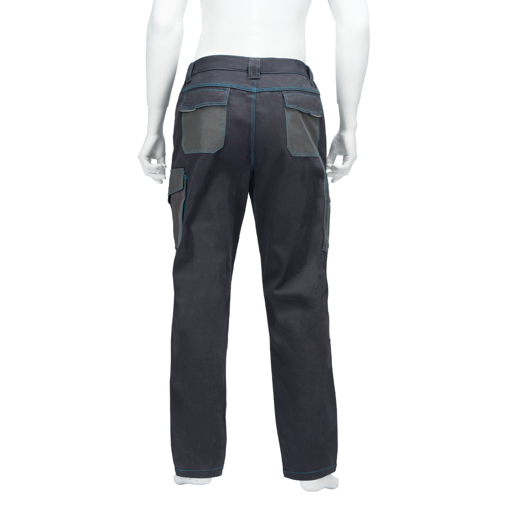 Брюки профессиональные рабочие, 97% хлопок 3% спандекс, XXL Gross