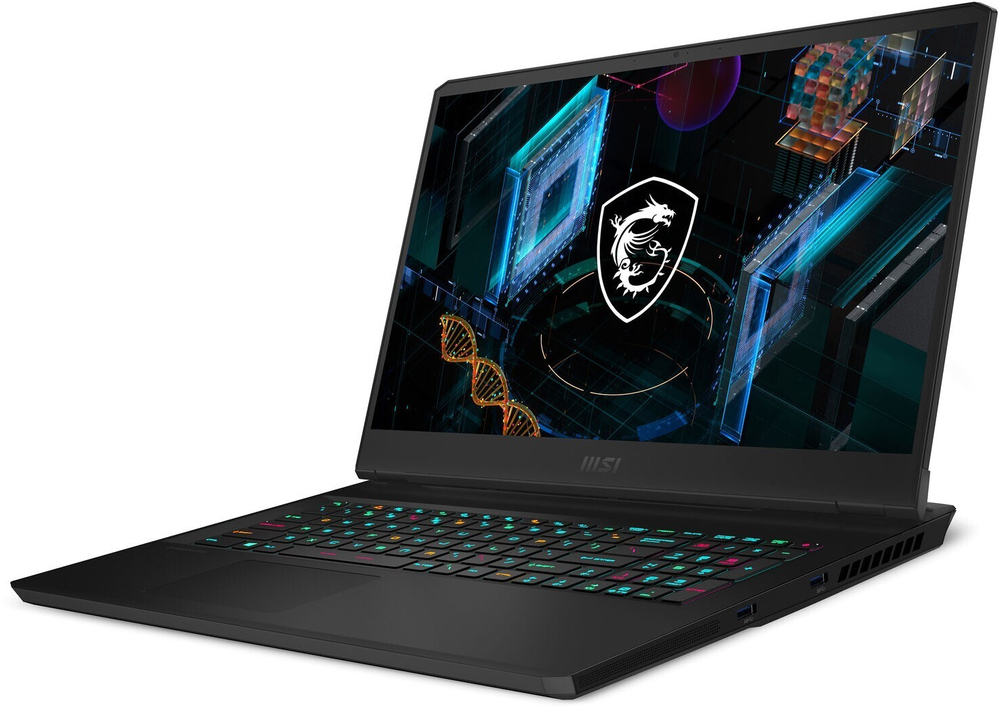 Ноутбук MSI GP76 Leopard 11UG-615RU (9S7-17K322-615) 17.3";(2560x1440)IPS-level/ i7-11800H(2.3ГГц)/ 16Гб/ 1Тб SSD/ GeForce RTX 3070 8Гб/ нет DVD/ Win10 / Черный