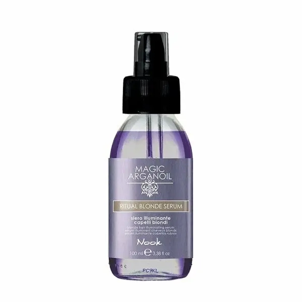 Nook Сыворотка несмываемая "Сияющий блонд" - Blond Hair Illuminating Serum, 100 мл