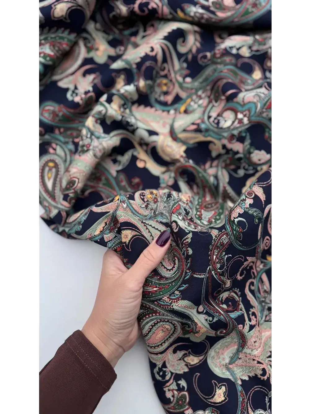 Ткань для шитья штапель вискоза принт 3 метра