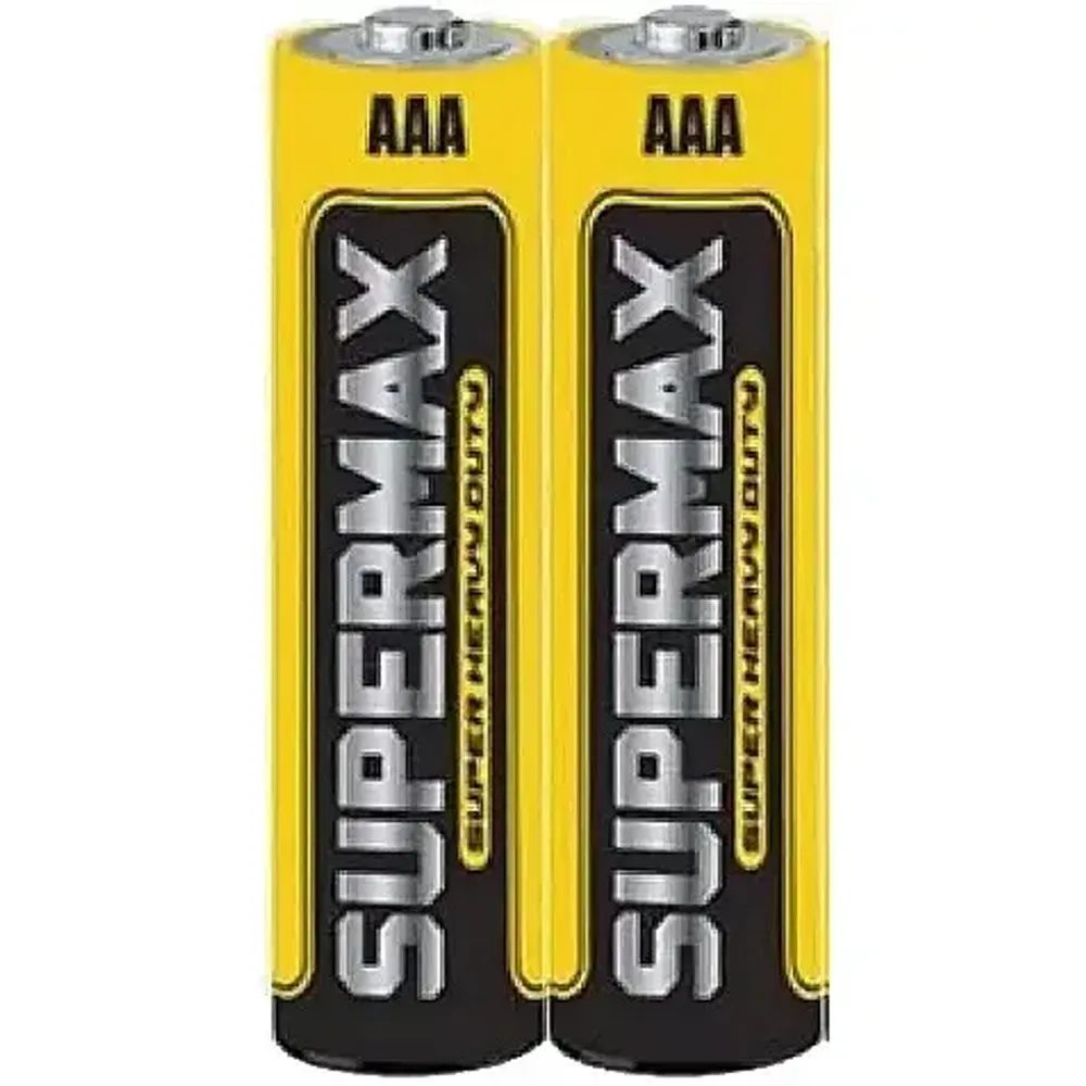 Батарейка солевая Supermax R3, тип AАA (спайка, 2 шт)(30/300)