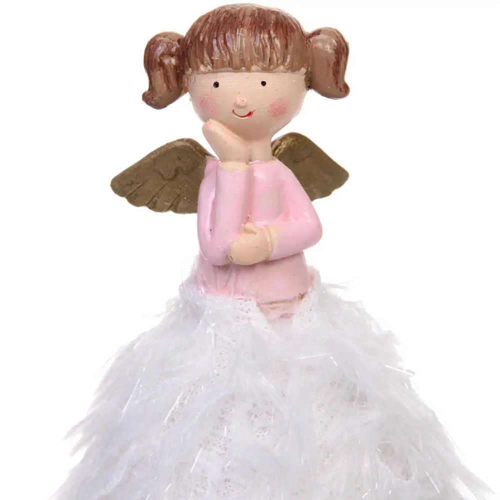 Фигурка «Милый ангел» 8,5*8,5*16,5 см с подсветкой, микс