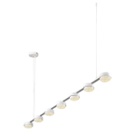 8265/7 COMFI LN26 металл, белый Светильник подвесной GX53 LED 7*7W 220V TORINA