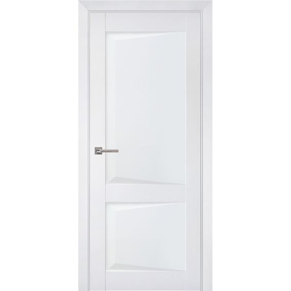 Фото межкомнатной двери экошпон Uberture Perfecto 102 barhat white глухая