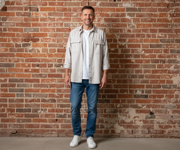 Рубашка из плотного хлопка (Турция). 50-60 р.