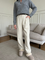 Брюки-бананы Winter молочный