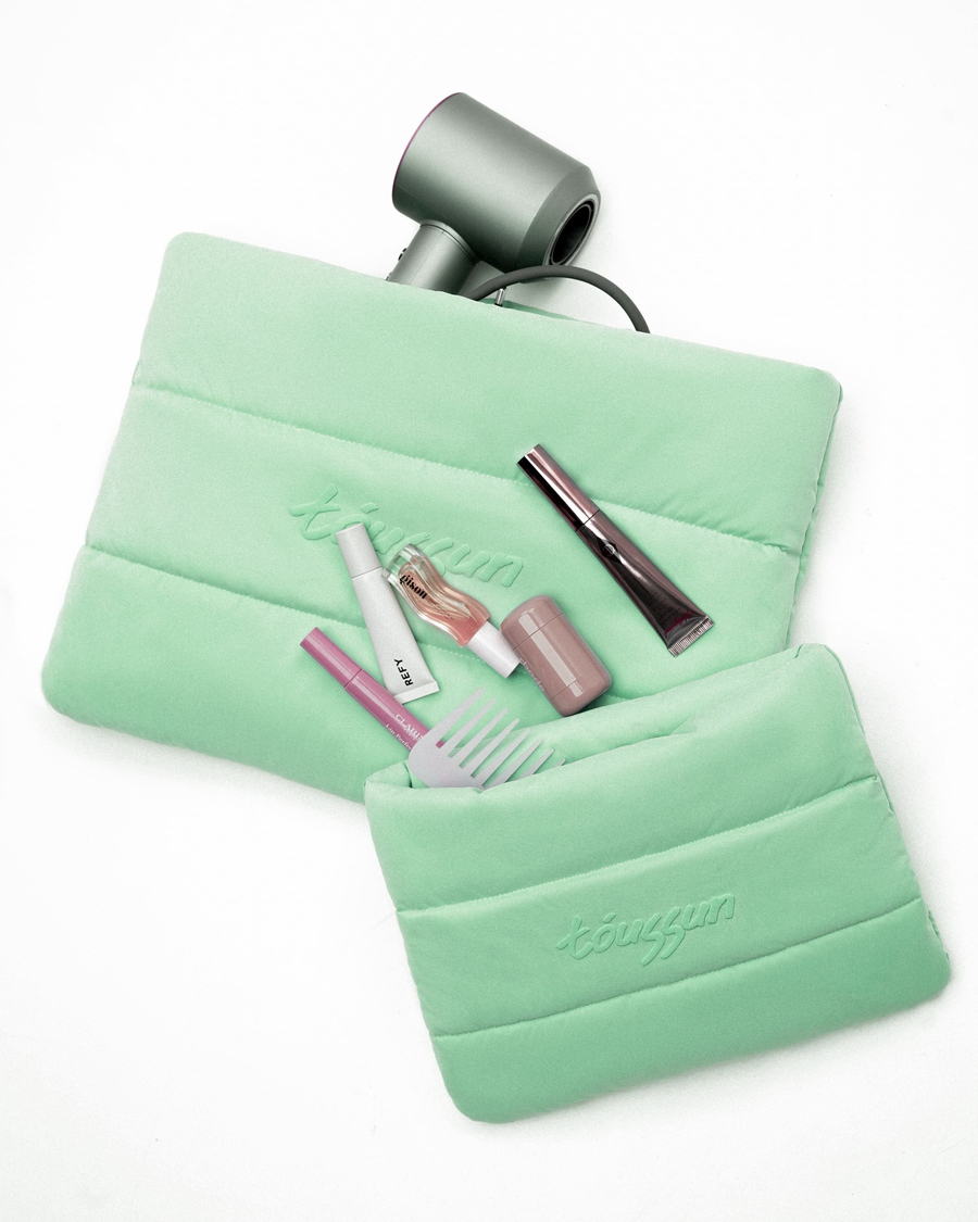 Косметичка для стайлера 021 (зеленый)