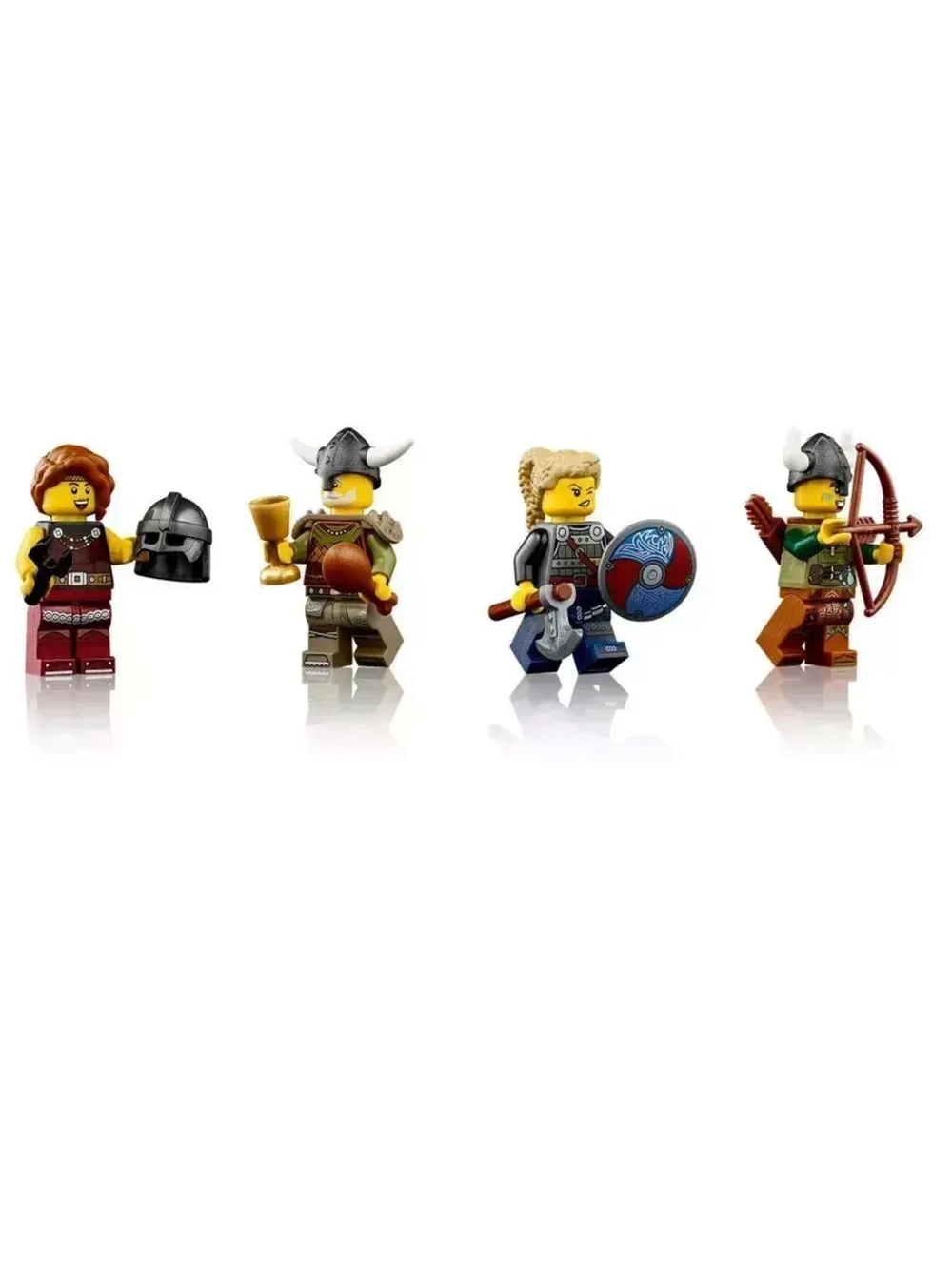 Конструктор Скандинавская деревня викингов 2103 детали