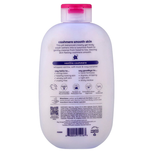EOS, Shea Better™, гель для душа с кашемиром, ваниль и кашемир, 473 мл (16 жидк. унций)