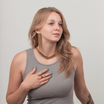 Серьги Fiore Luna Дождь AWE3086-G