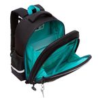 Ранец GRIZZLY анатомическая спинка, c бейджем, для мальчиков, "THE COOLEST", 36х28х20 см, RAz-587-9/1