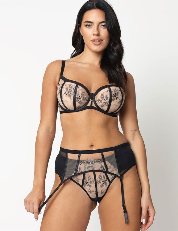 Пояс для чулок Subtille Olivia (черный)