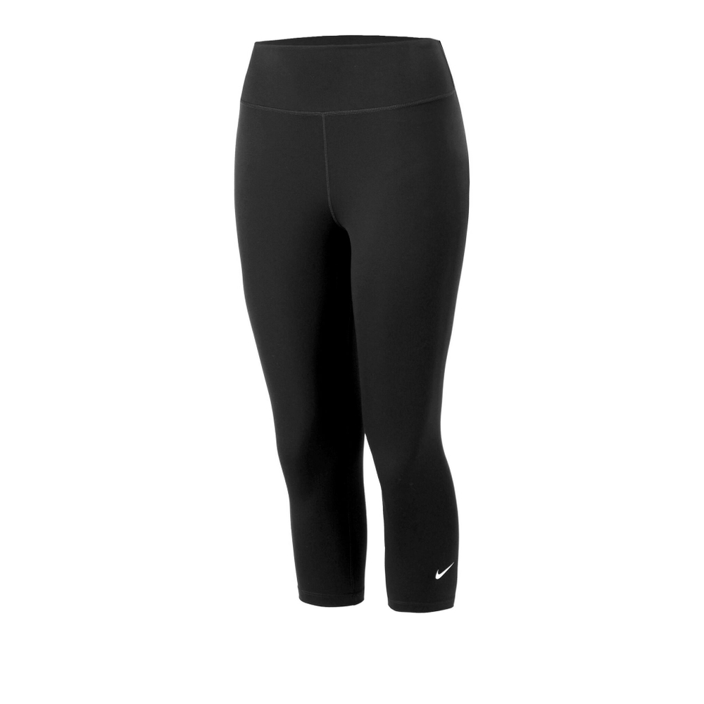 Женские теннисные брюки Nike One 7/8 Tight Women - Black, White