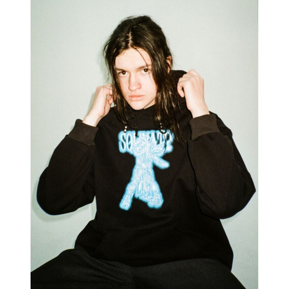 Худи SoWhat? Anime Черный