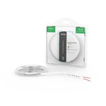 Лента  в комплекте LED 2835/120 12V 9,6W/m 624lm/m зеленый 8mm IP20 3m 1/100 BT068 Basic Gauss