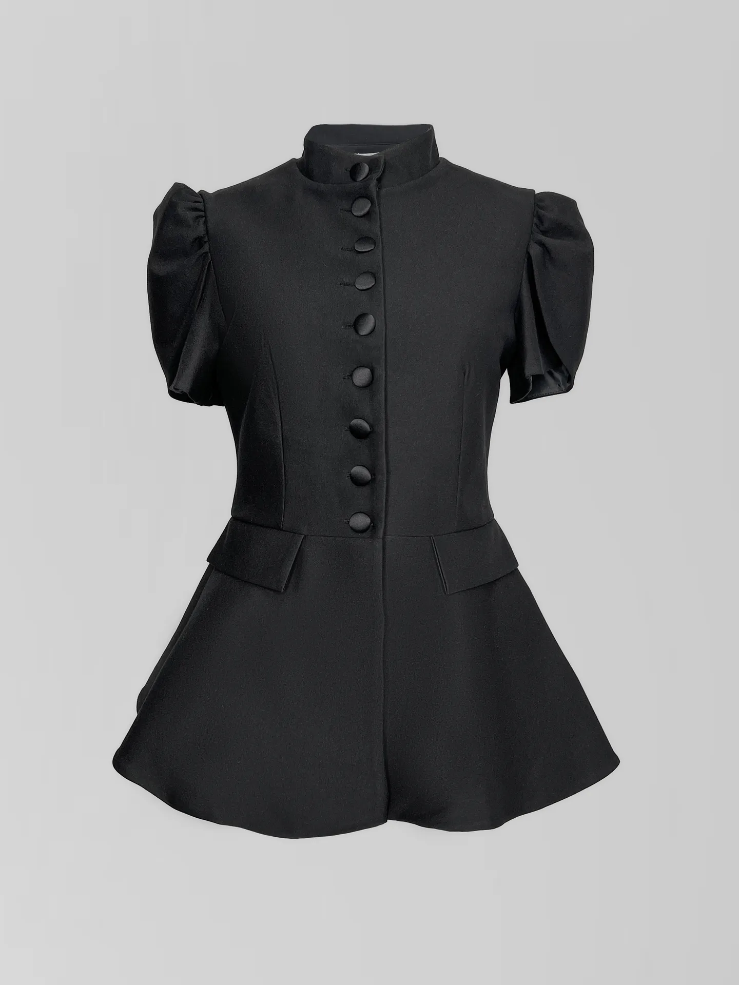 Пиджак Ifer Collection однотонный приталенный с коротким рукавом