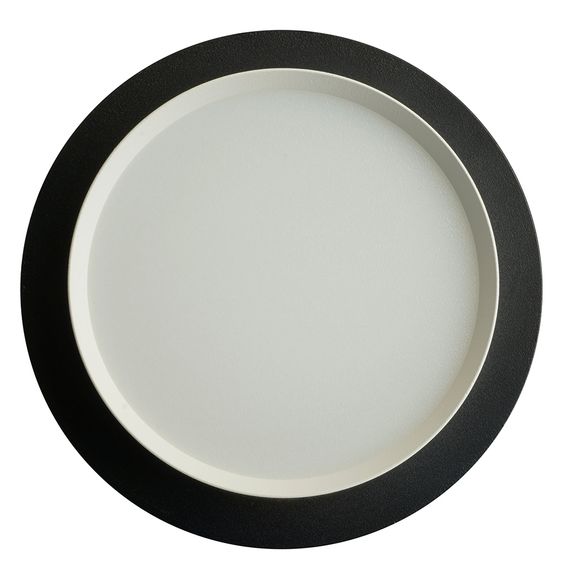 Светильник встраиваемый Feron DL507 потолочный GX53 черный + белый круг 51352