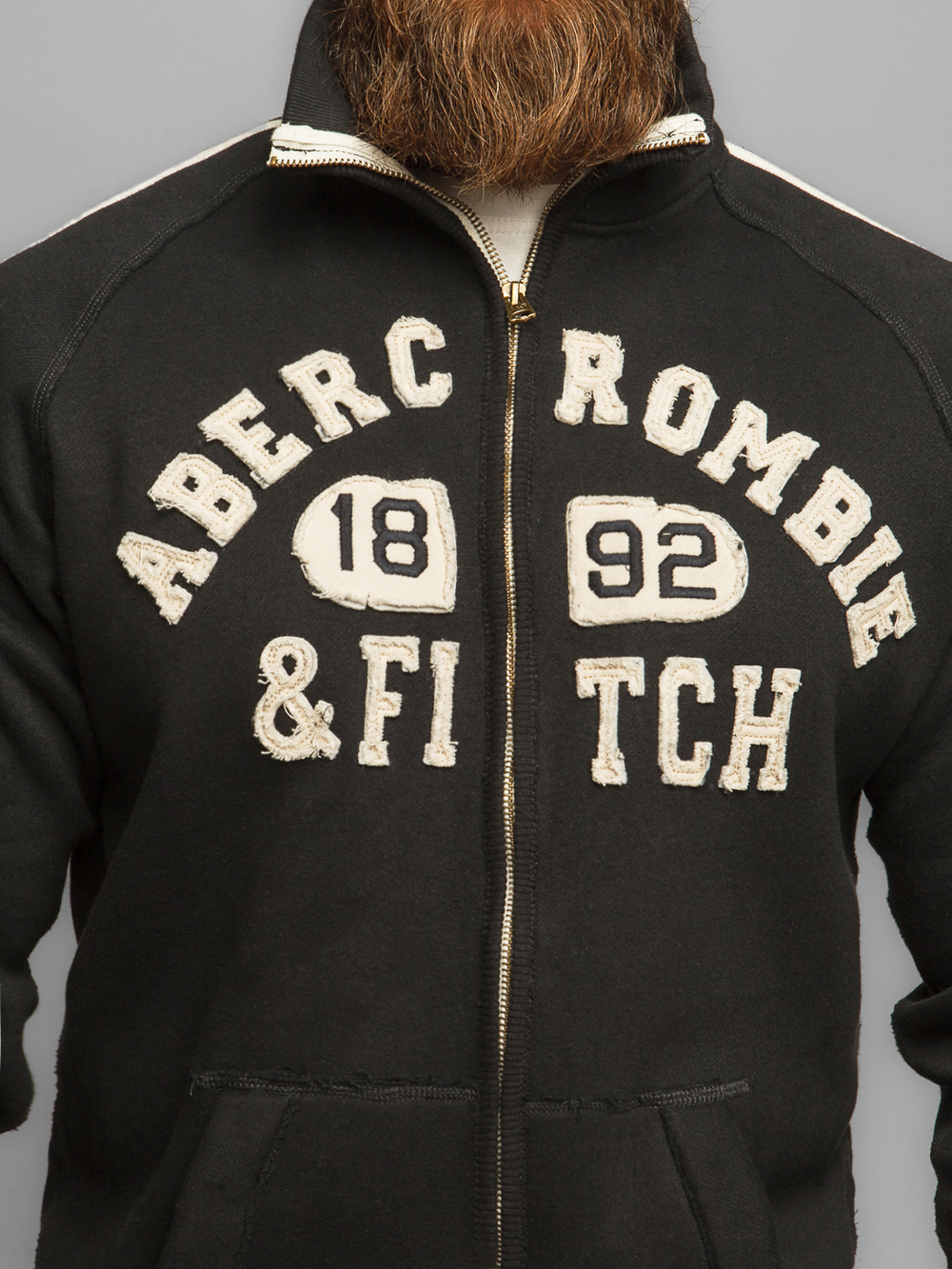 Толстовка утепленная Abercrombie & Fitch ABKF09