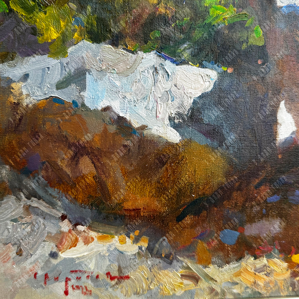 Свиридов С. А. (р. 1964 г.) Симеиз. Холст, масло. Крым, 2022 г.