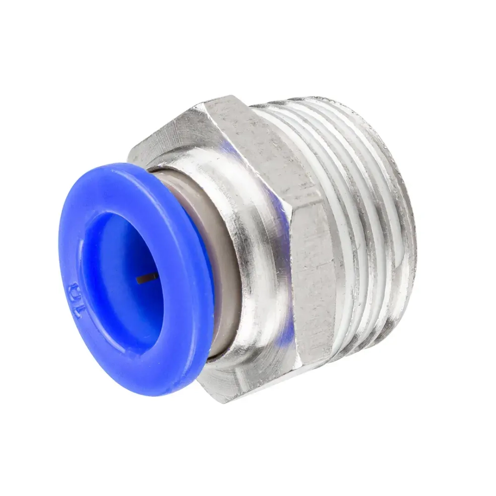 Фитинг для пластиковых трубок 10мм с наружной резьбой 1/2'' Forsage F-SPC10-04