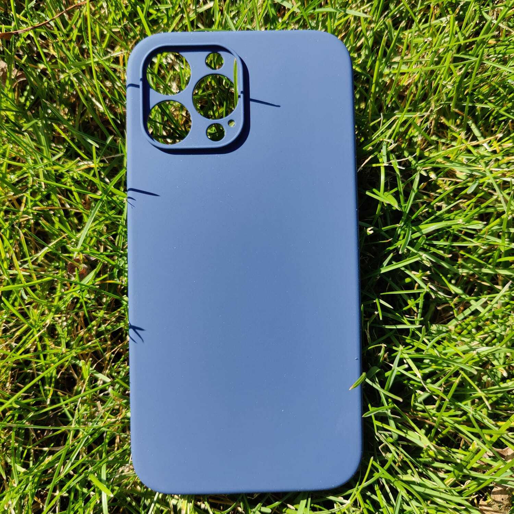 Чехол Silicone Cese на iPhone 7/8 (Dark Blue) без логотипа