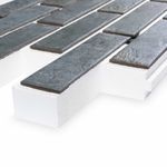 Клинкерная термопанель ППС Керамин Иллинойс 2 Серый 1020х455 мм