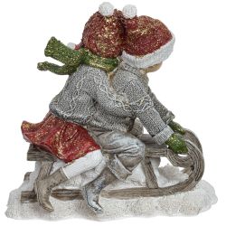 GAEM Фигурка декоративная "Девочка/Мальчик", L13,5 W7,5 H14,5 см