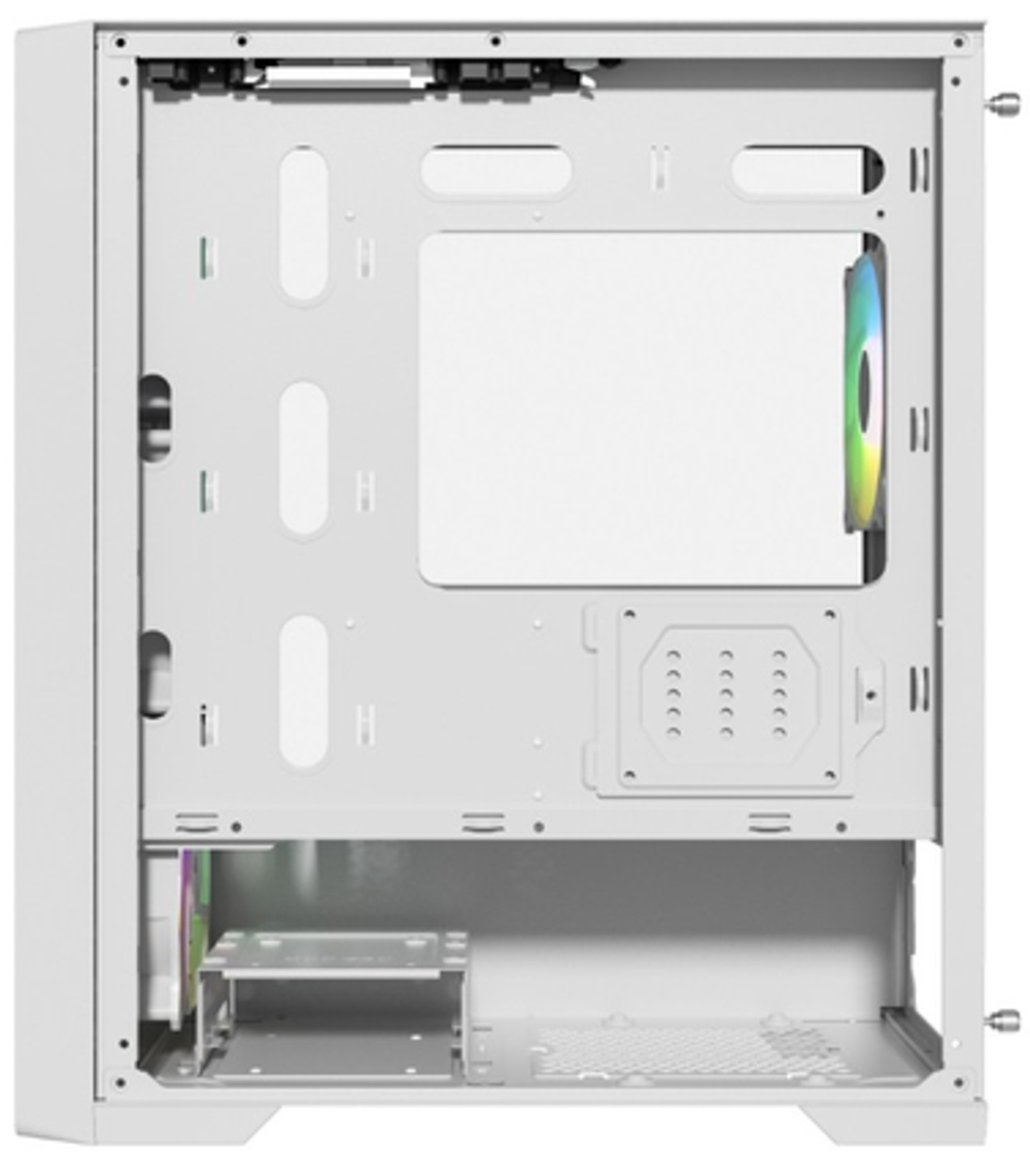 Корпус mATX Powercase ByteFlow Micro White