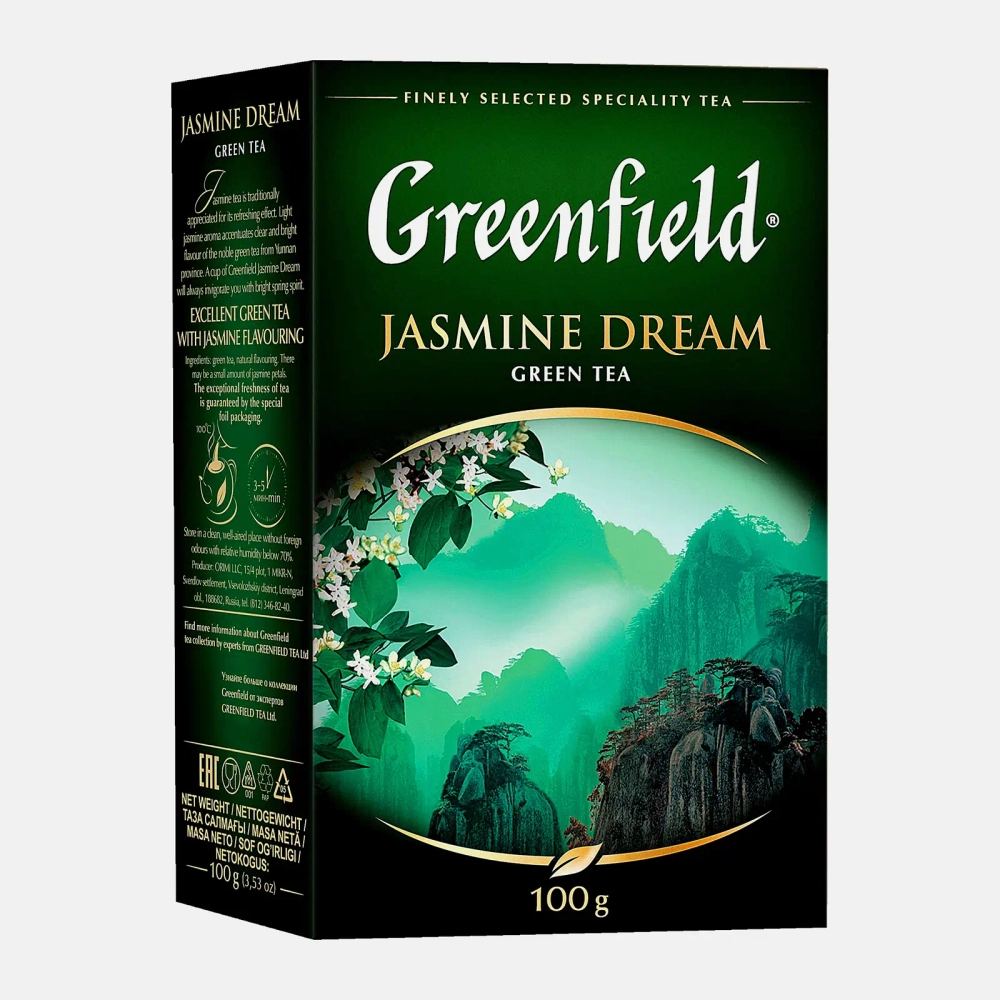 Чай зеленый Greenfield Jasmine Dream 100г