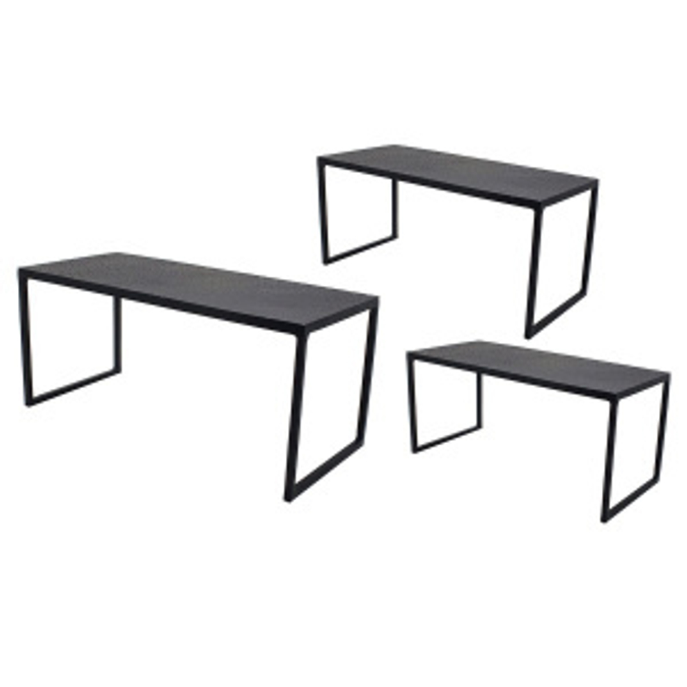 Набор из 3-х фуршетных подставок (1-25*12*10 / 2-28*12*12 / 3-30*12*16 см)