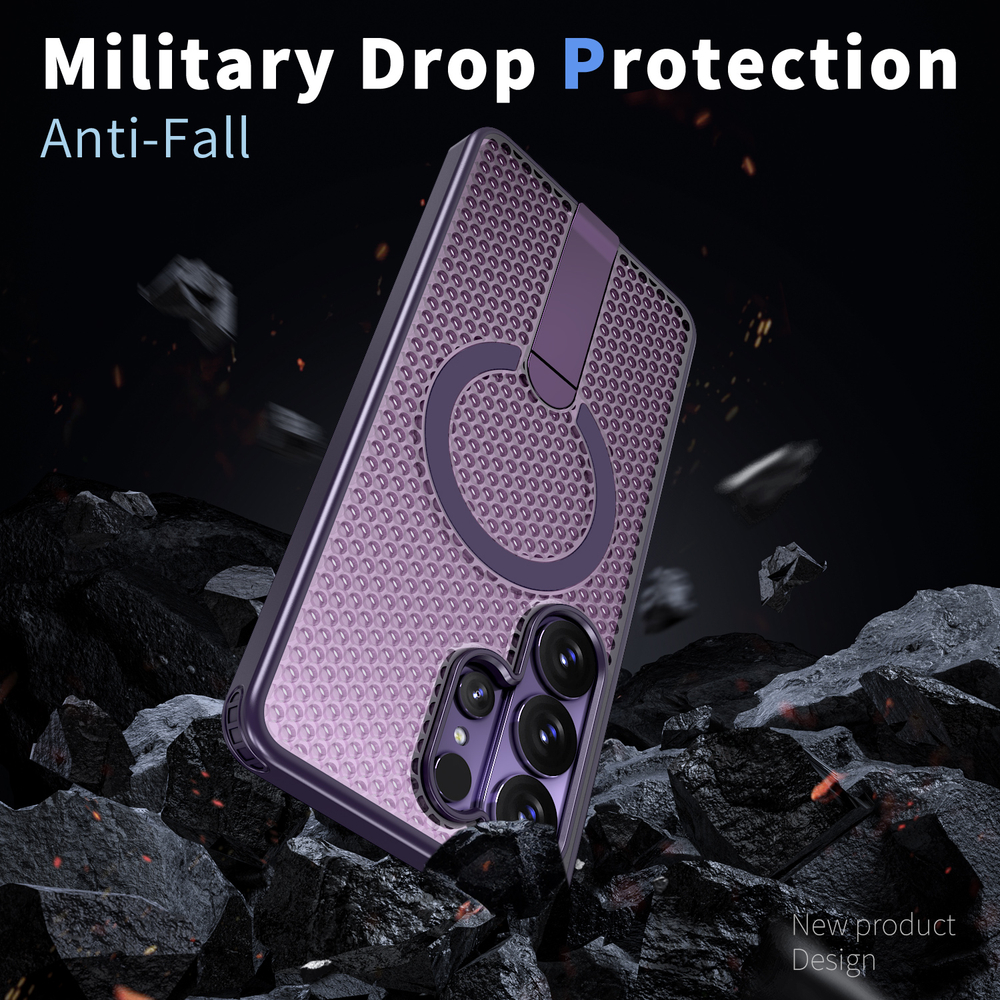 Прозрачный чехол Mesh Pro Magnetic Case для Samsung Galaxy S26 Ultra