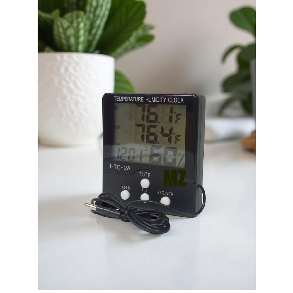 Часы-метеостанция с гигрометром с выносным датчиком KTj HTC-2A