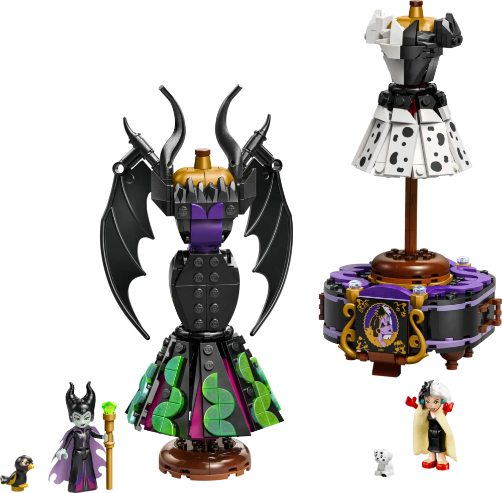 Конструктор LEGO Disney 43262 Платья Малефисенты и Круэллы Де Виль