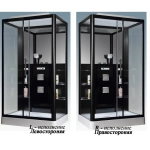 Душевая кабина Grossman Alba GR227R (90x120x225) дверь раздвижная,3 места