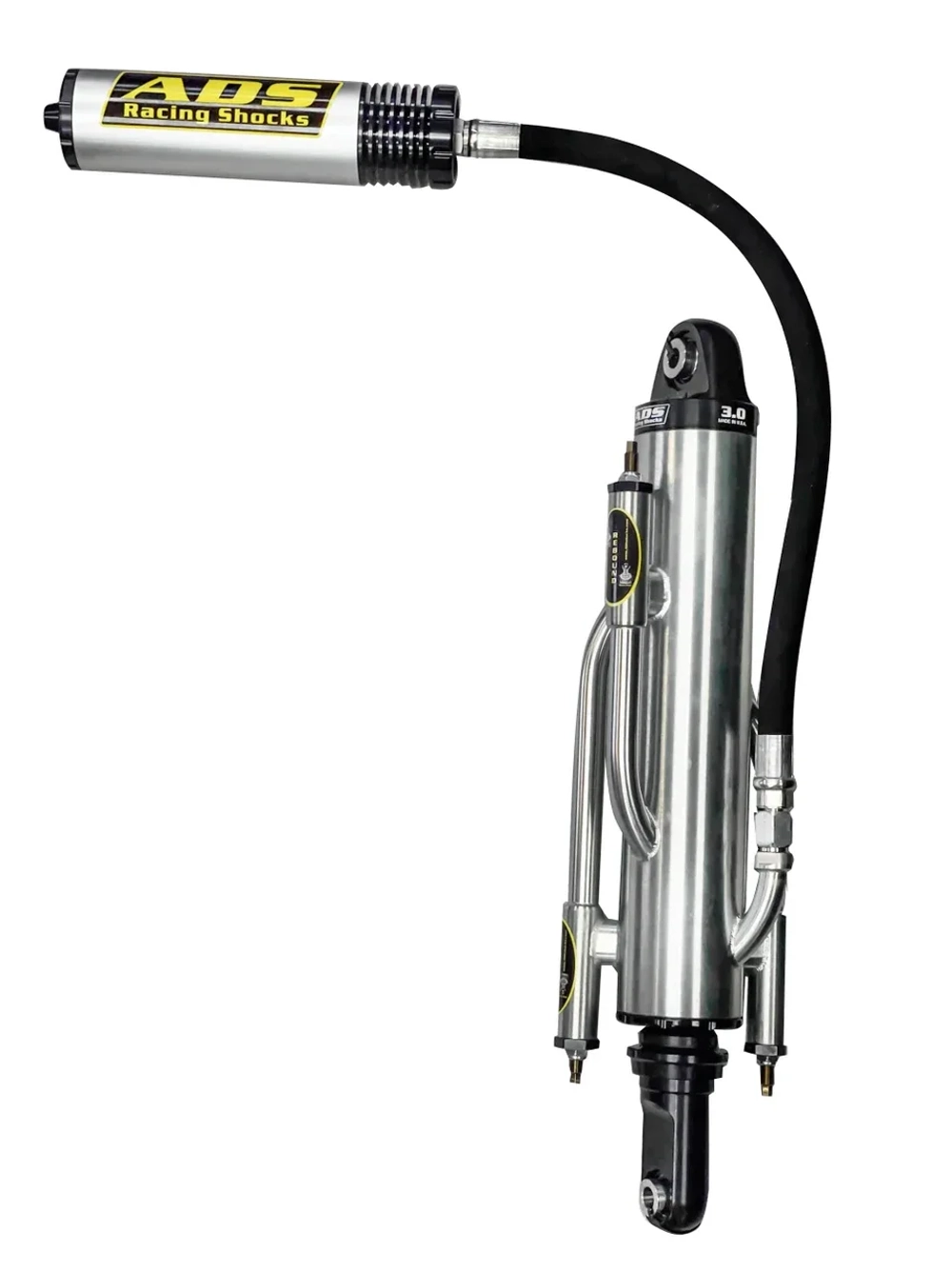 Передний комплект байпасных амортизаторов ADS 3.0", xод 10 дюймов, 3-трубные, для средней степени модификации подвески Ford Raptor